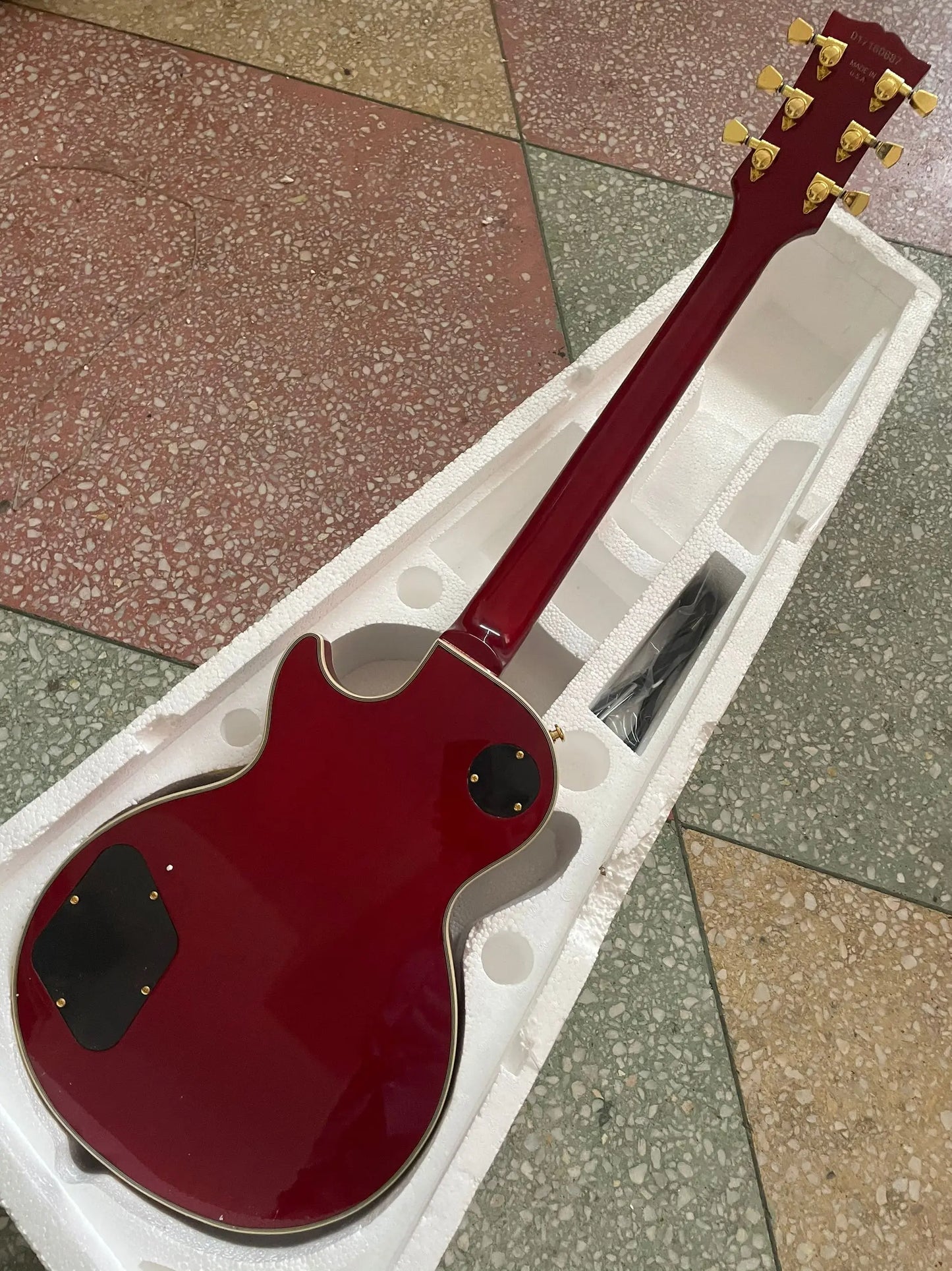 Mahogany Electric Guitar