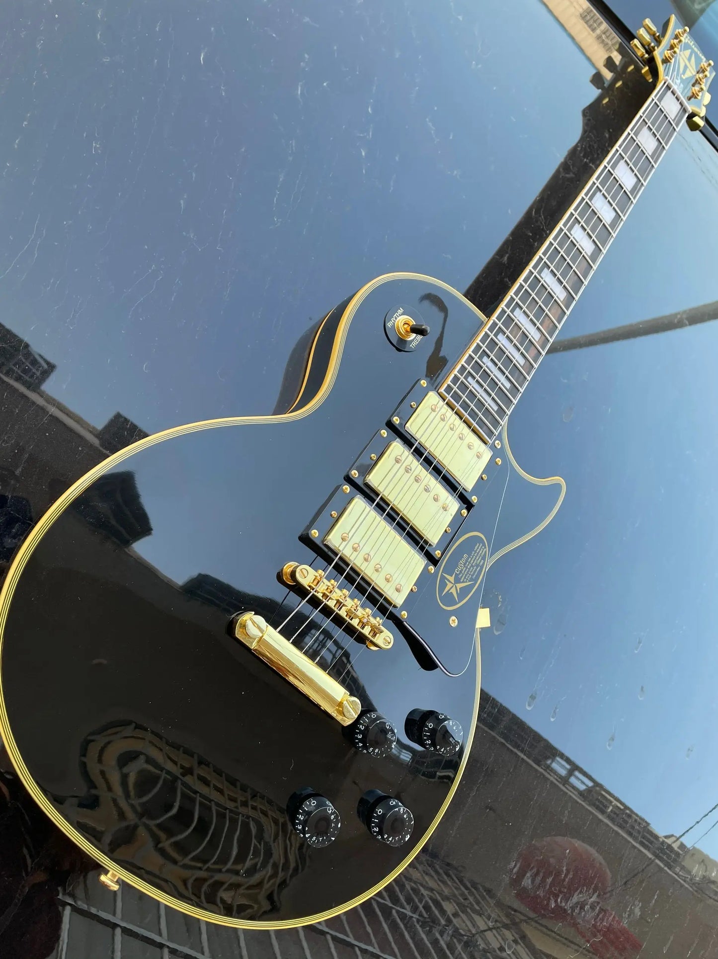 Mahogany Electric Guitar