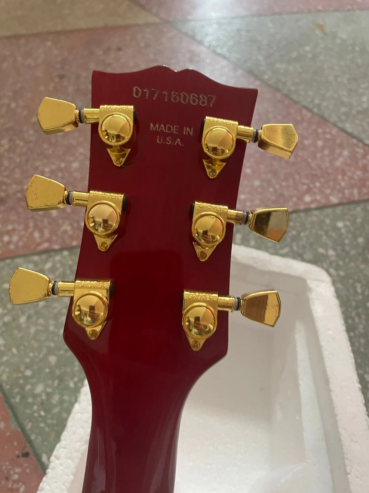 Mahogany Electric Guitar