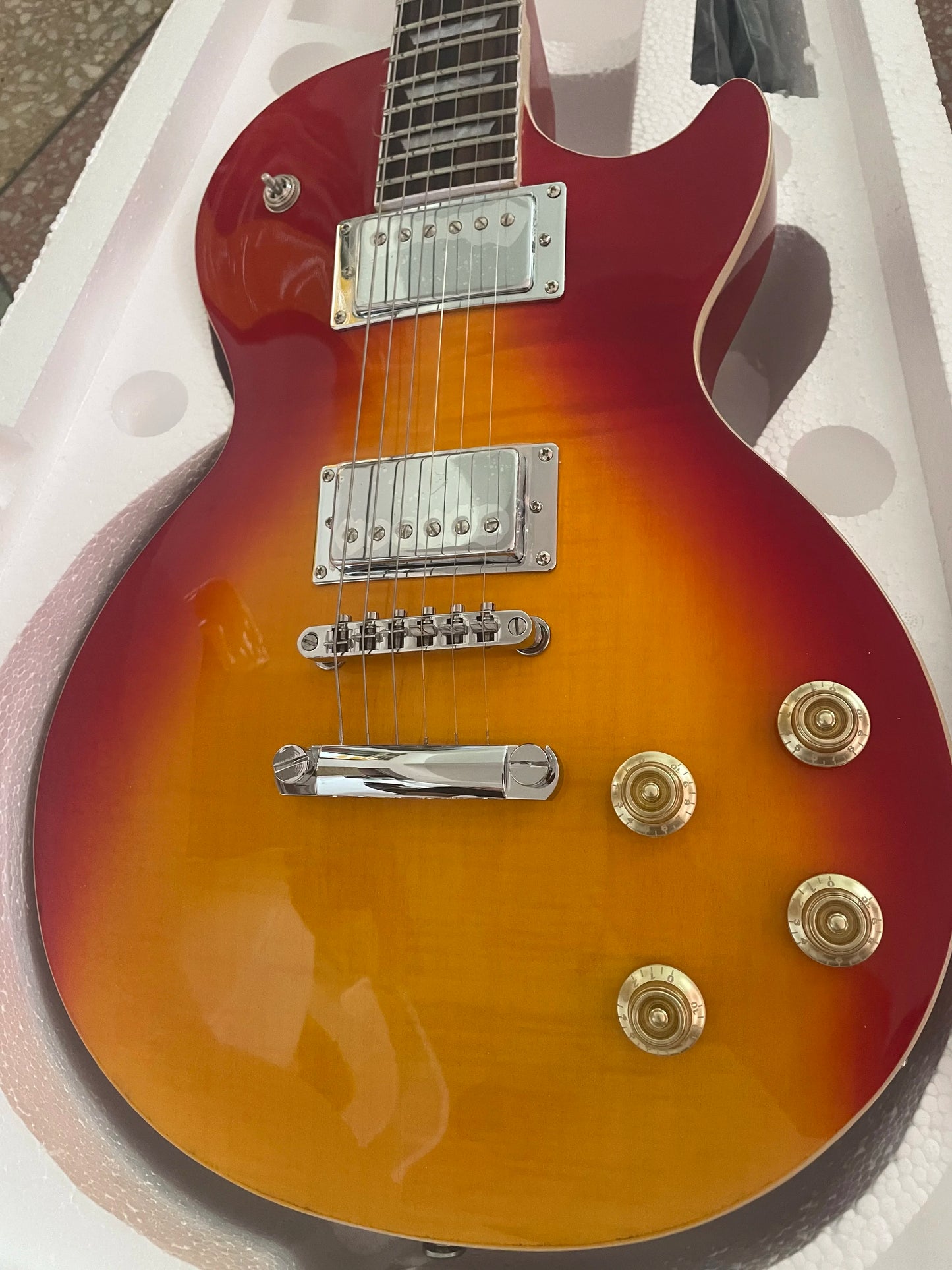 Mahogany Electric Guitar