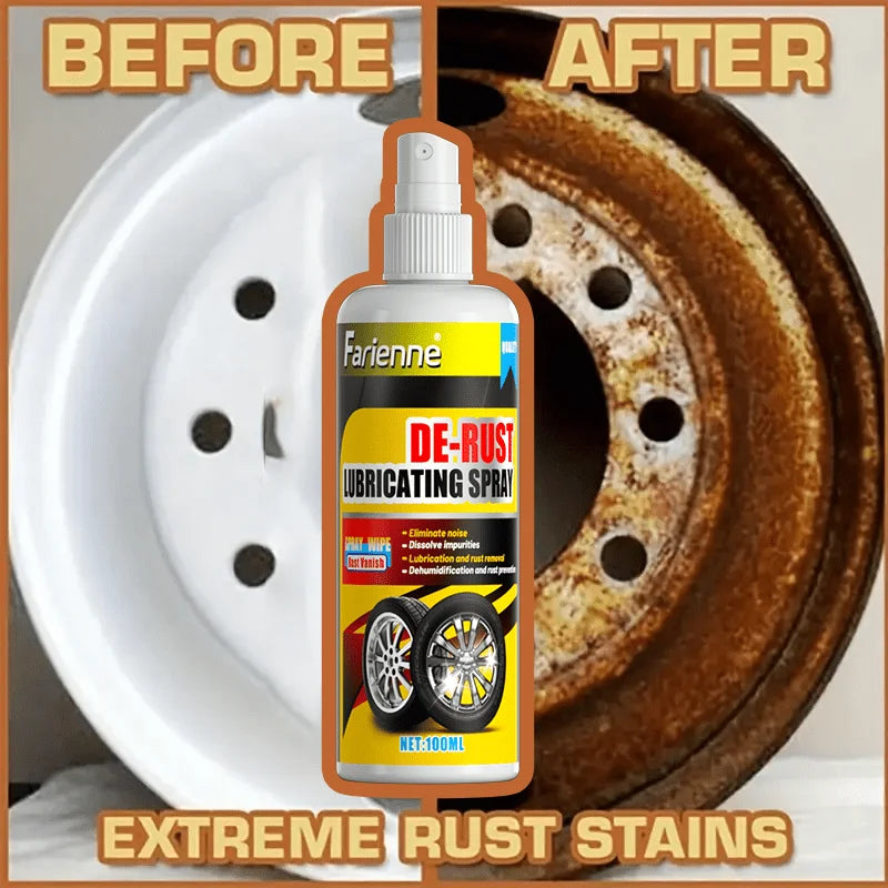 Universal Rust Remover Spray for Car Wheels & Metal Surfaces – Powerful Rust Removal & Surface Restoration
