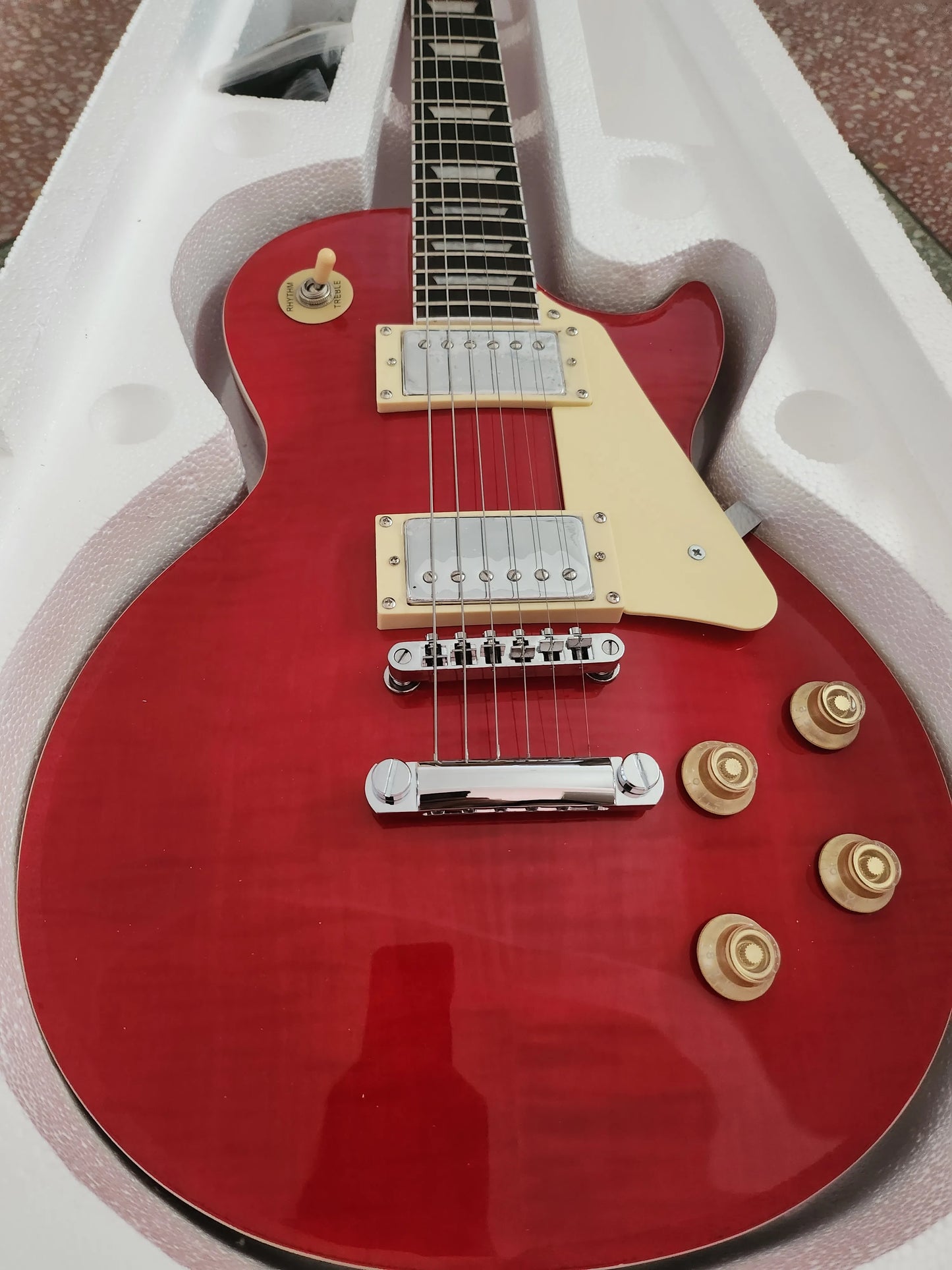 Mahogany Electric Guitar