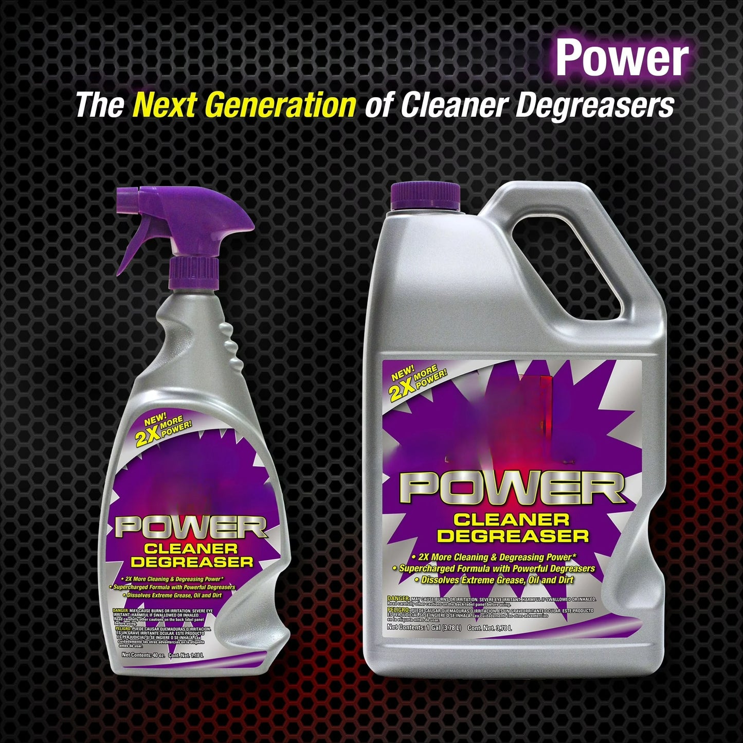 Extreme Power Cleaner/Degreaser for Vehicles, Engines and Garages (32oz)