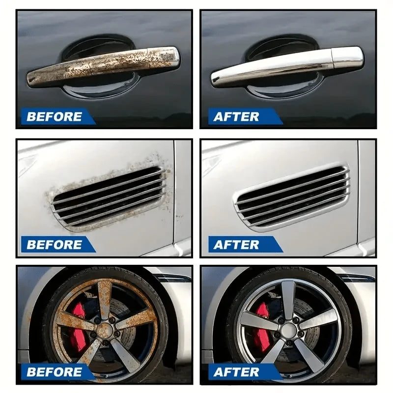 Universal Rust Remover Spray for Car Wheels & Metal Surfaces – Powerful Rust Removal & Surface Restoration
