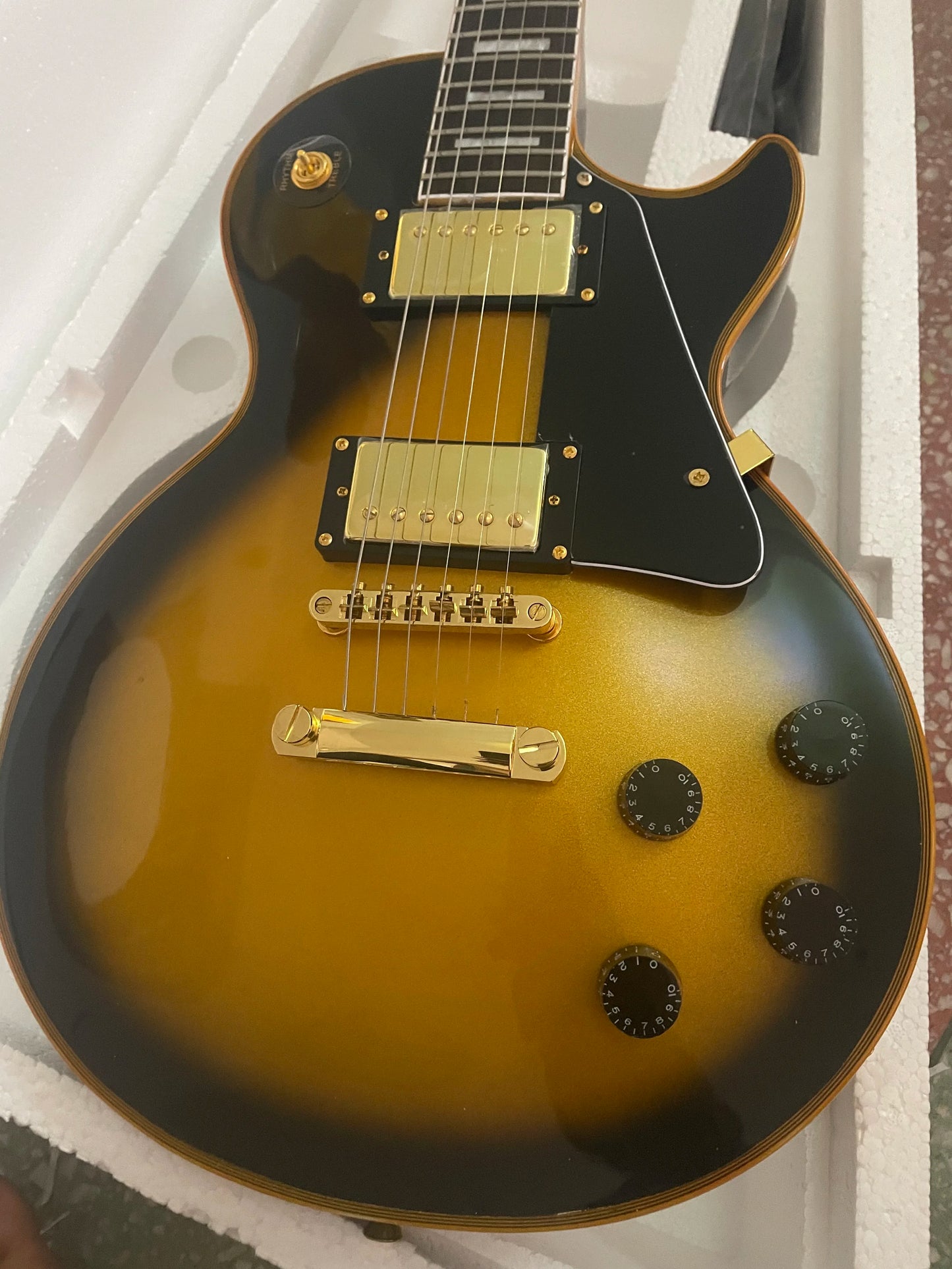 Mahogany Electric Guitar