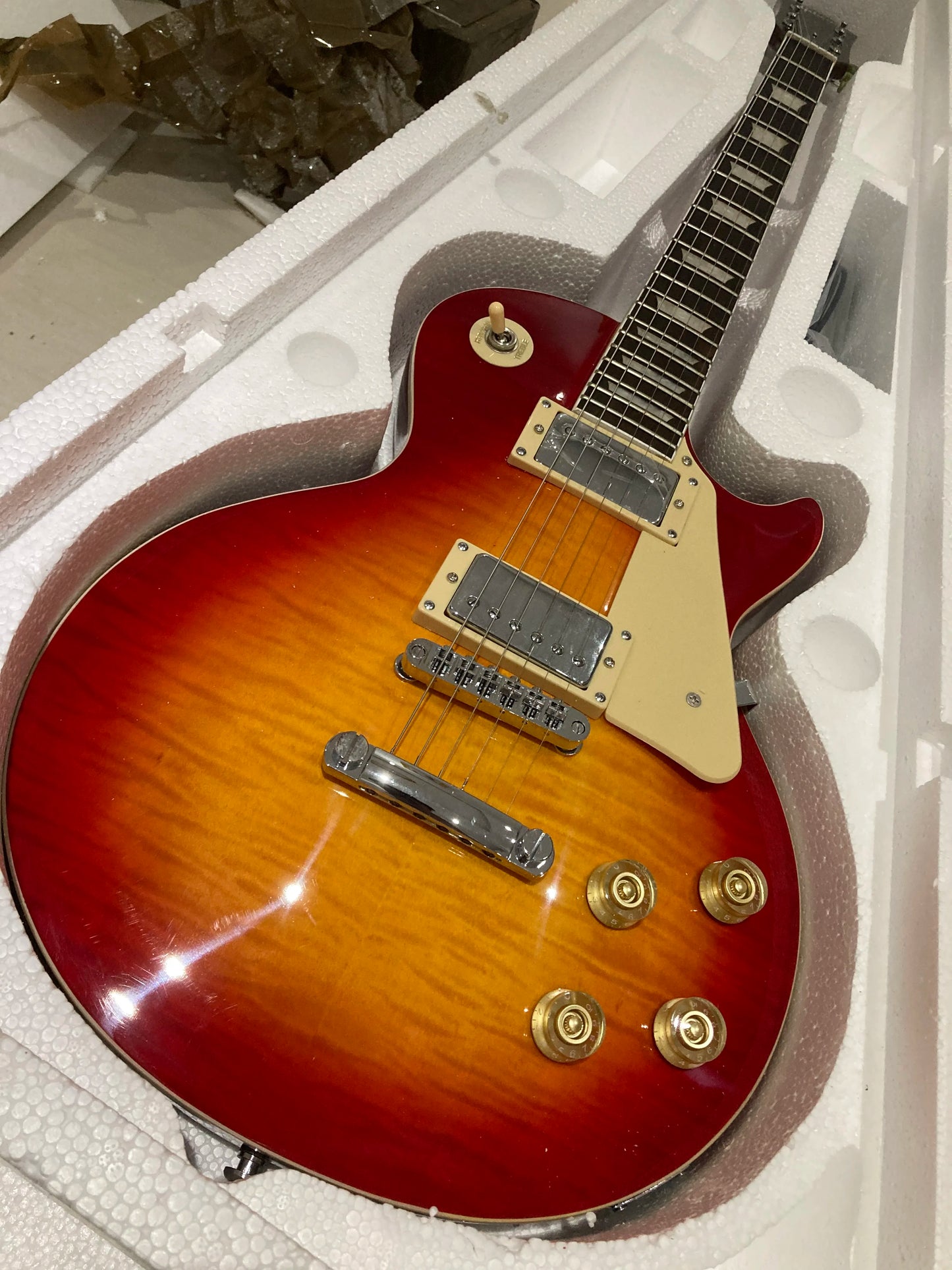 Mahogany Electric Guitar