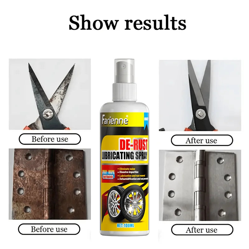 Universal Rust Remover Spray for Car Wheels & Metal Surfaces – Powerful Rust Removal & Surface Restoration