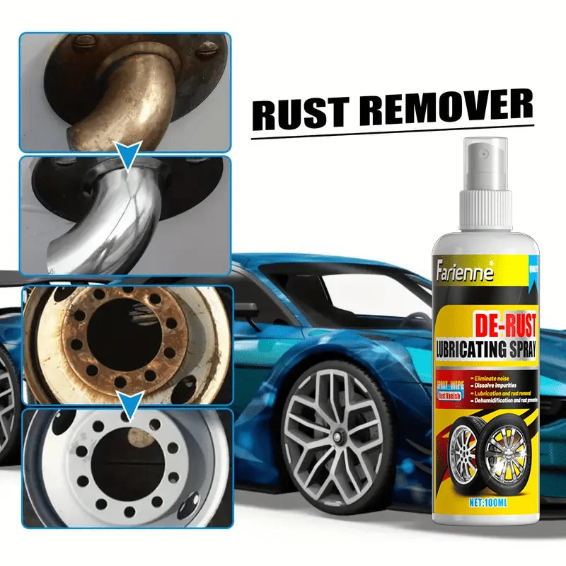Universal Rust Remover Spray for Car Wheels & Metal Surfaces – Powerful Rust Removal & Surface Restoration