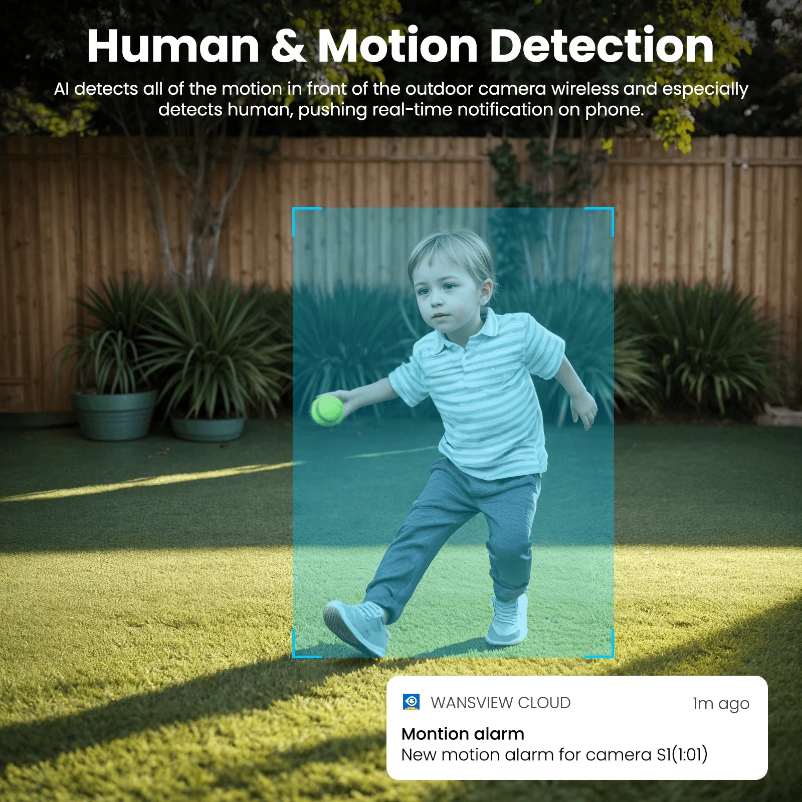  Human and motion detection.